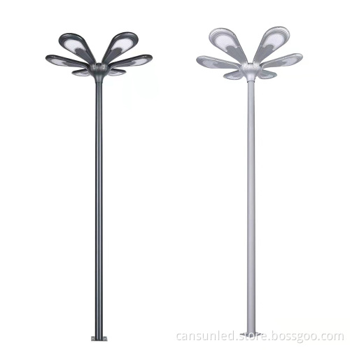 High Quality Aluminum Solar Garden Light for Outdoor Park Decoration